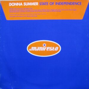 DONNA SUMMER - STATE OF INDEPENDENCE (12") (BA)