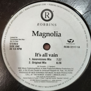 Magnolia - It's all vain (BO)