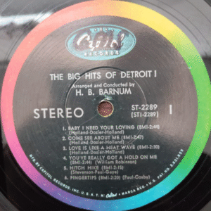 H.B. Barnum – The Big Hits Of Detroit (BA)