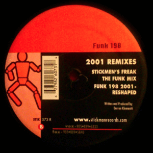 Funk 198 – The Next Freak 2001 Remixes (VG+)