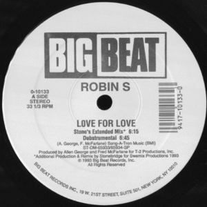 Robin S* – Love For Love (VG+)
