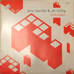 Pre venta-Disponible Octubre 30 2026 -Eric Laville & J.M. Sicky - Unknown - The cube guys Remix / Ricksick Original Mix-Usado -VG+