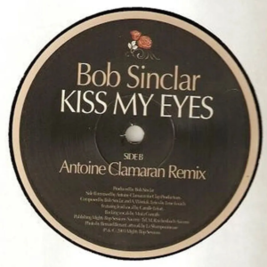 Pre Venta -Disponible en Octubre 30 2026 -_- Bob Sinclar - Kiss My Eyes (12") (Vinilo usado VG+) (House)